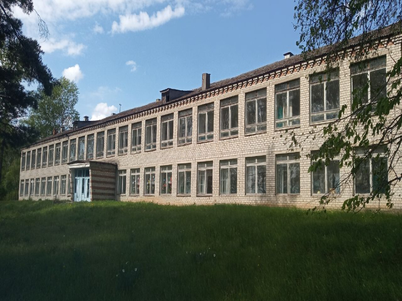 Здание Старогородской школы. Центральный вход